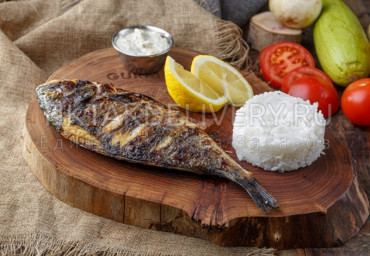 Дорадо на гриле