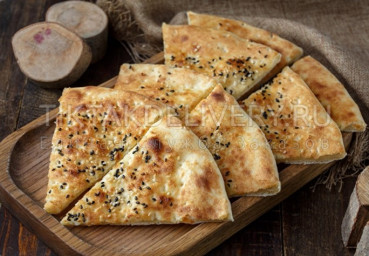 Фокачча кунжутный